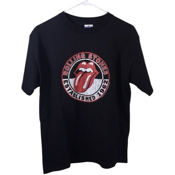 Alstyle Other - The Rolling Stones Established At 1962 Black Men’s T Shirt Medium Crew Neck Band